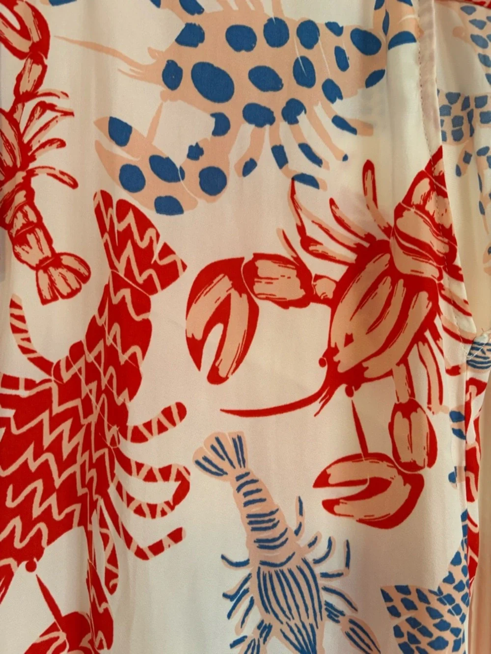 Maison d’Amélie Lobster Sleeveless Top. NWT Medium. Festive Party Fun Preppy - Picture 5 of 15